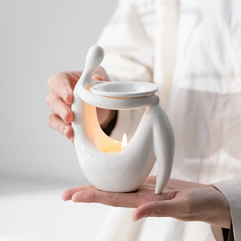 Home Fragrance Oils For Oil Burners - Pembakar Dupa Keramik Bentuk Tubuh Manusia,