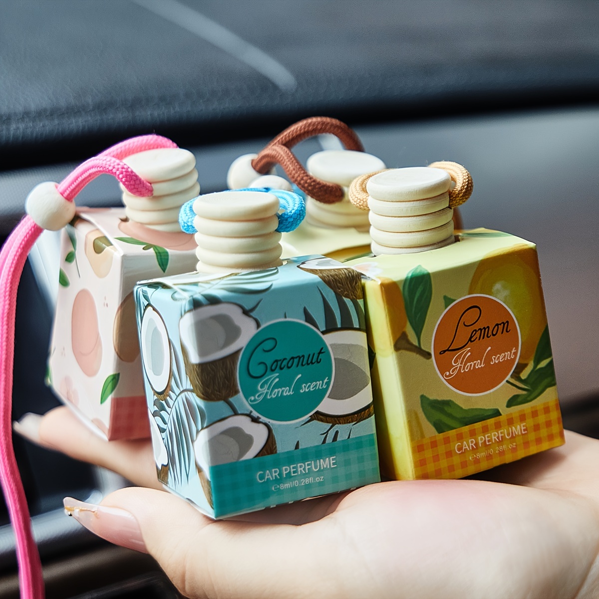 Home Fragrance Items - Penyegar Udara Mobil, Aroma Tahan Lama,