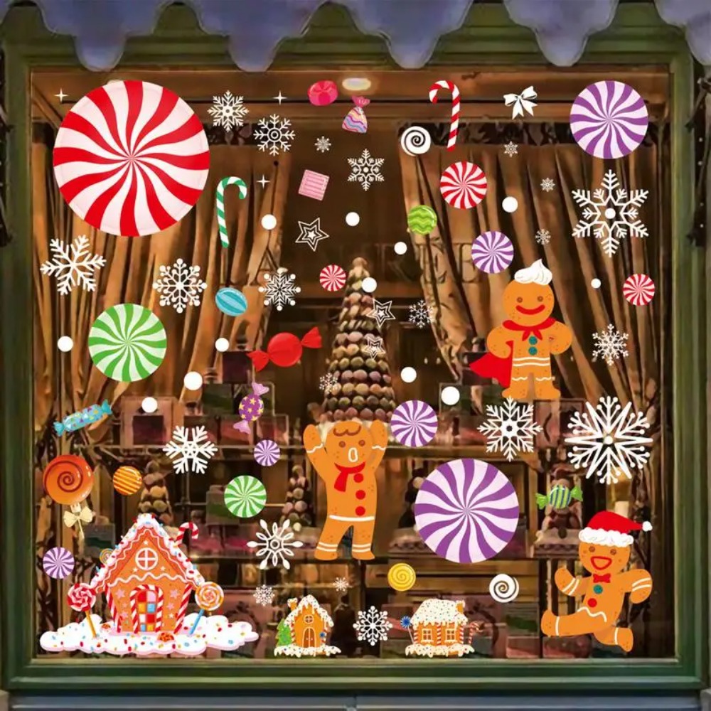 Home Fragrance Gingerbread - Stiker Permen Rumah Roti Jahe Stiker