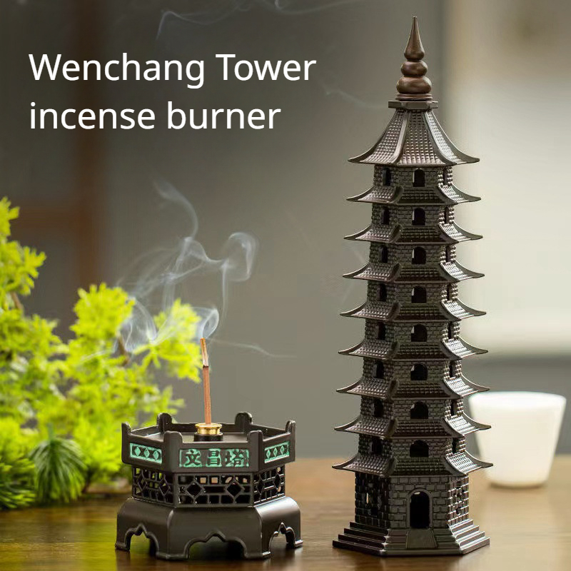 Home Fragrance Candles - Wenchangta tempat bakar dupa kawat Retro,