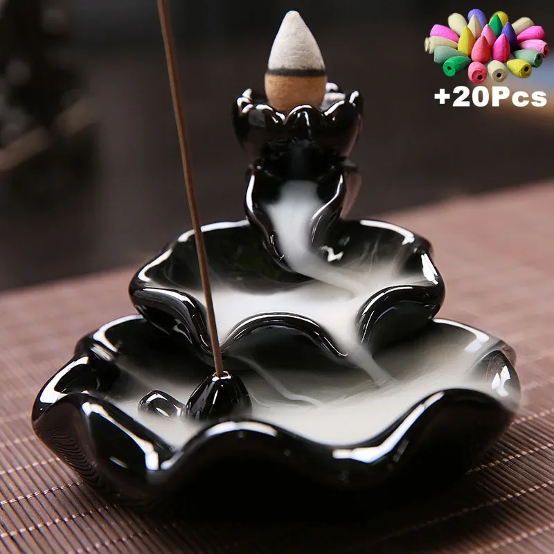 Home Fragrance Candles - Gratis 20 buah kerucut dupa kreatif
