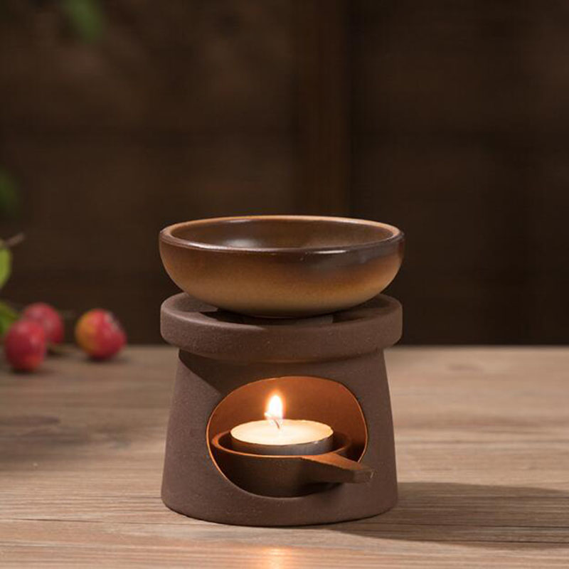Home Fragrance Oils For Oil Burners - Tungku Minyak Esensial Tembikar Kasar Kompor