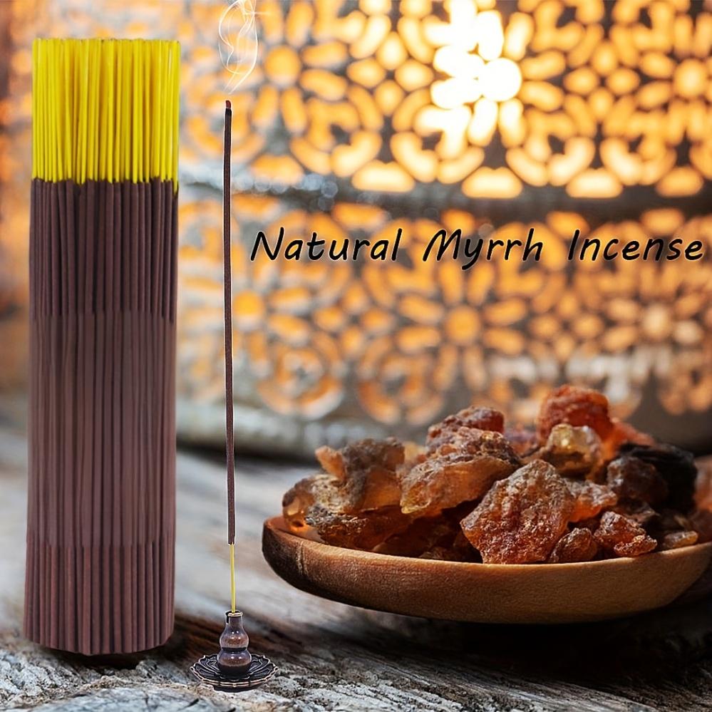 Smokeless Incense Stick - 0/120/280 Buah, Dupa Myrrh Alami, Cocok