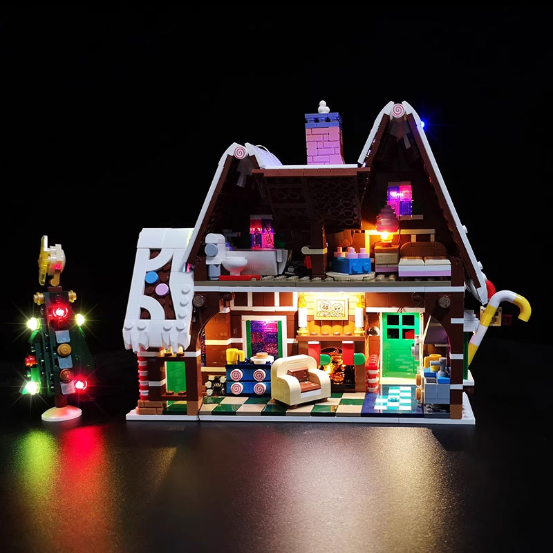 Home Fragrance Gingerbread - Kit Lampu LED LYBMTWF Kompatibel dengan
