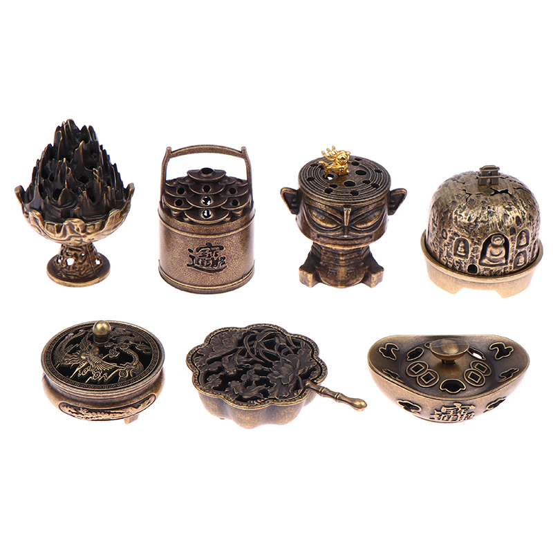 1 Buah Pembakar Dupa Kuningan, - Home Fragrance Candles ulasan dan harga