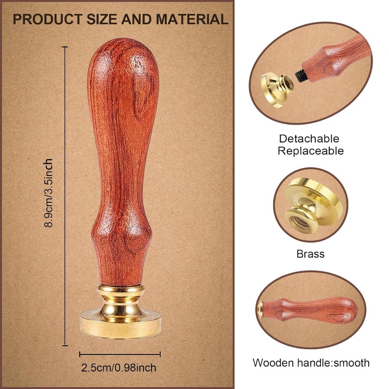 1 buah cap segel lilin rumah c - Home Fragrance Gingerbread ulasan dan harga