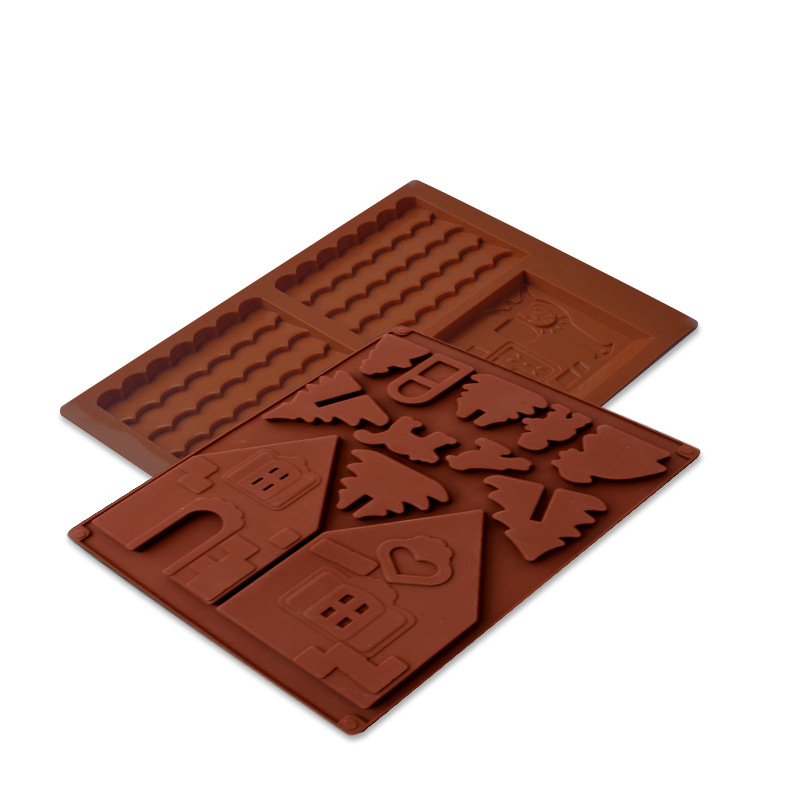 Cetakan coklat Rumah Natal 3D, - Home Fragrance Gingerbread ulasan dan harga