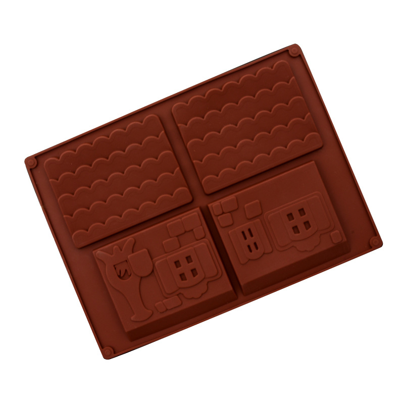 Cetakan coklat Rumah Natal 3D, - Home Fragrance Gingerbread ulasan dan harga