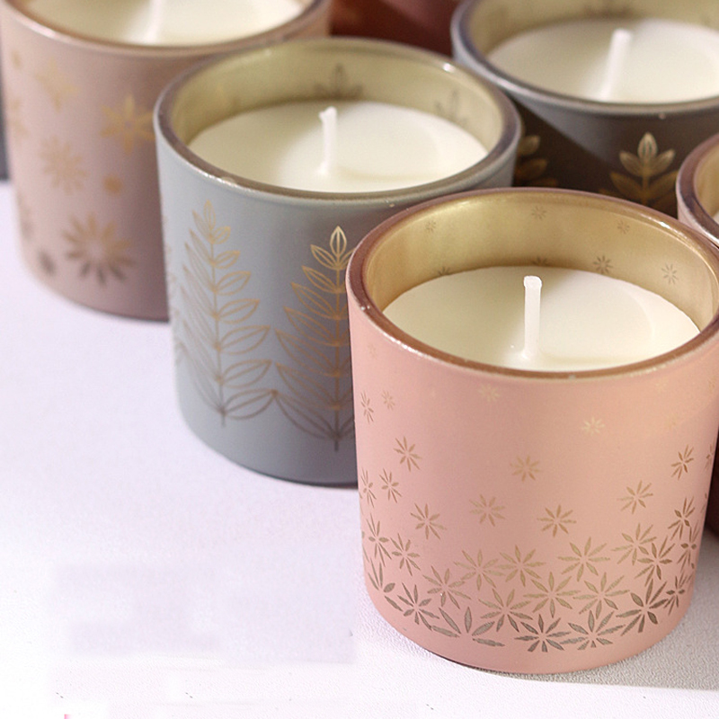 Lilin keramik warna-warni, pew - Home Fragrance Candles ulasan dan harga