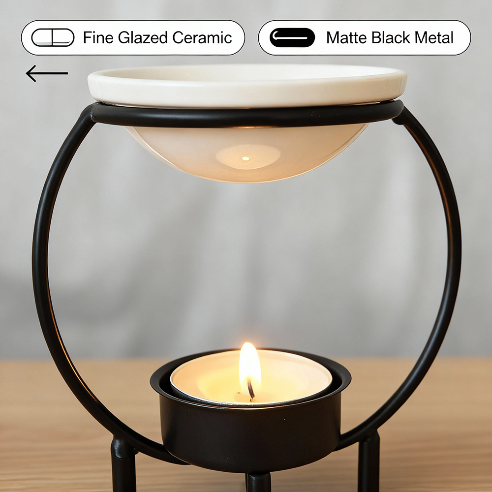 Tempat Lilin Aroma Besi Kreati - Home Fragrance Oils For Oil Burners ulasan dan harga