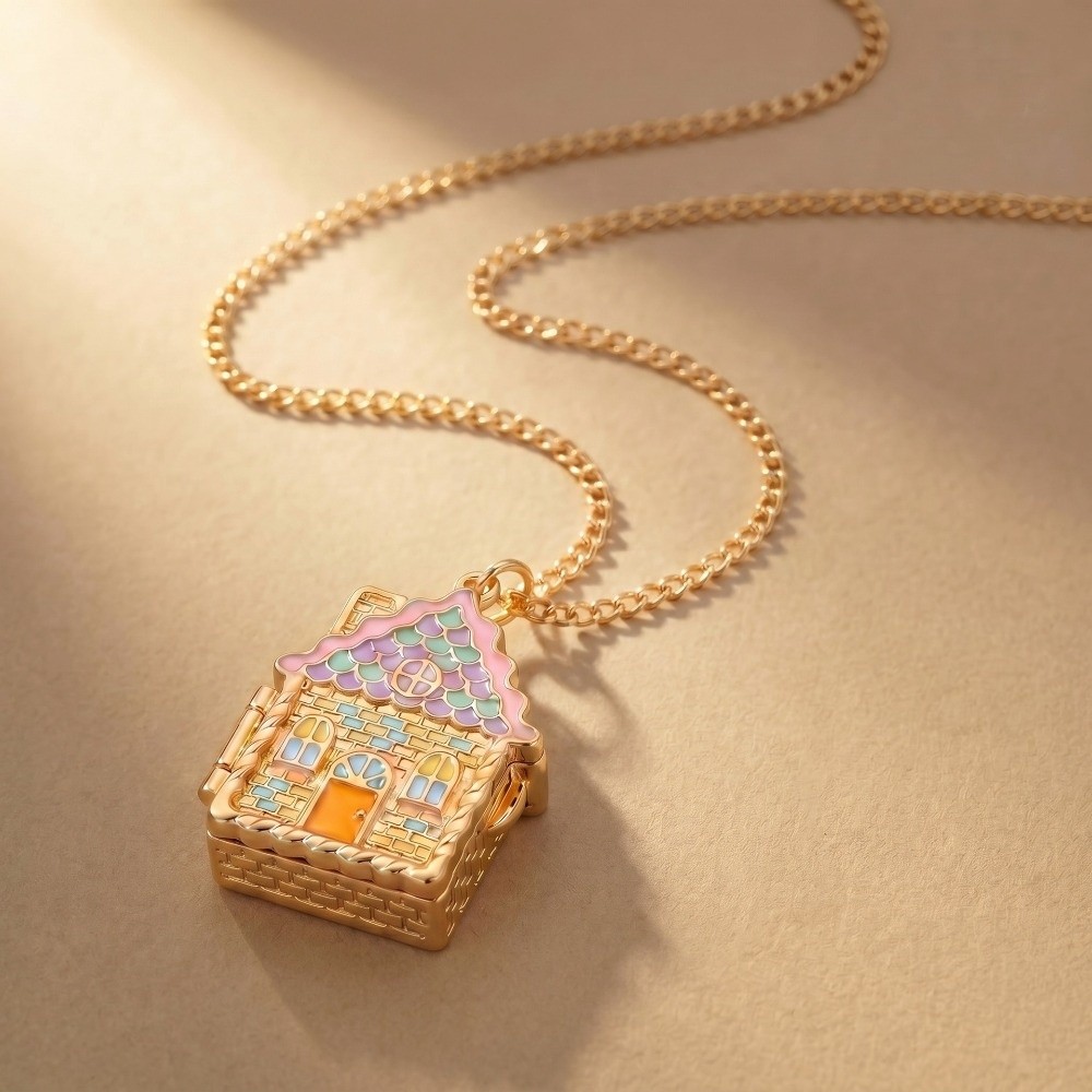 Kalung Rumah Kue Jahe Warna-wa - Home Fragrance Gingerbread ulasan dan harga