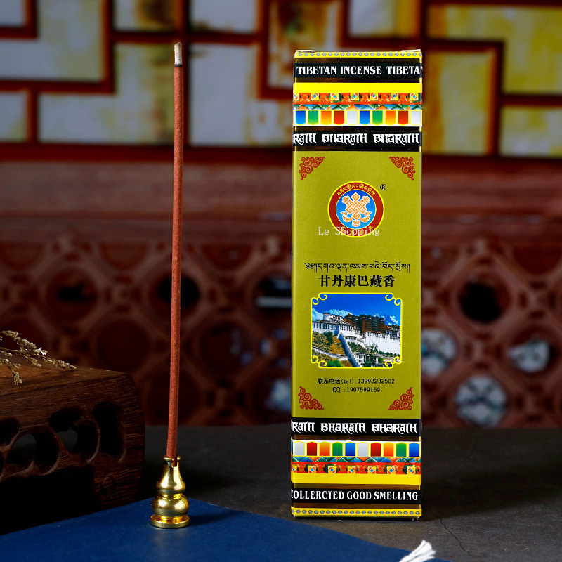 Gandan Kangba stik dupa Tibet, - Smokeless Incense Stick ulasan dan harga