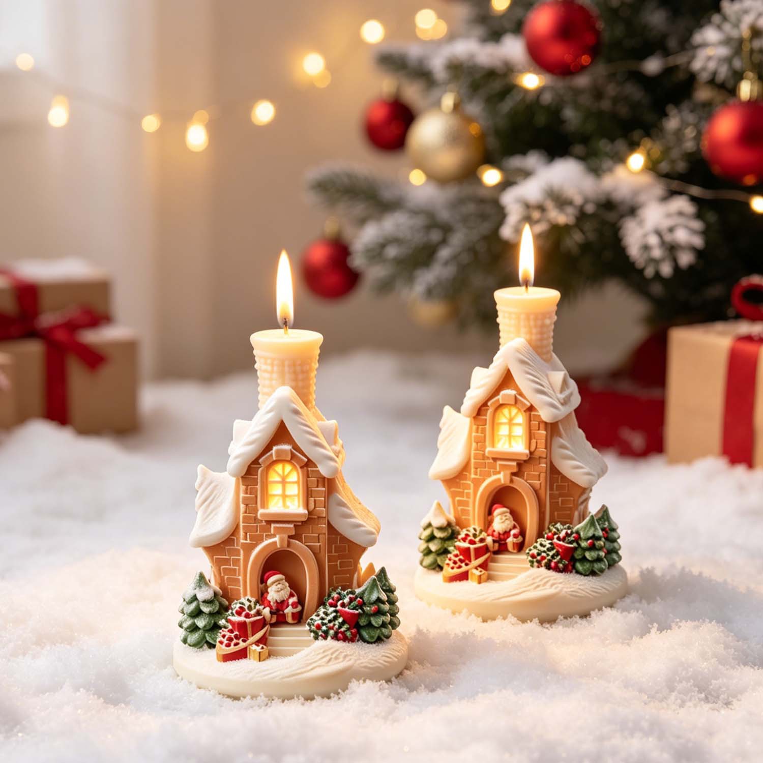 Cetakan Lilin Silikon Rumah Sa - Home Fragrance Gingerbread ulasan dan harga