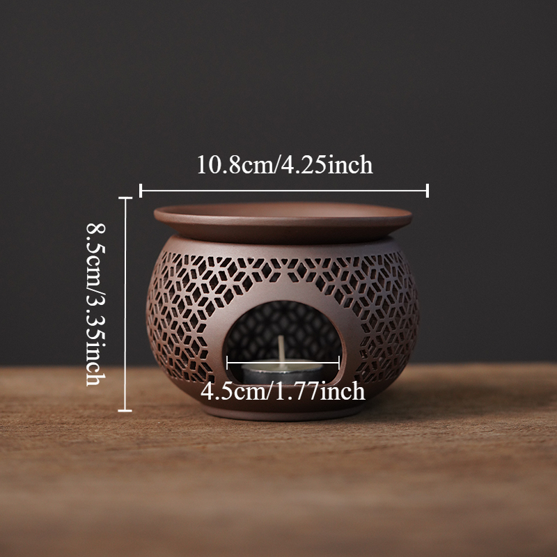Pembakar Dupa Keramik Ukiran,  - Home Fragrance Candles ulasan dan harga